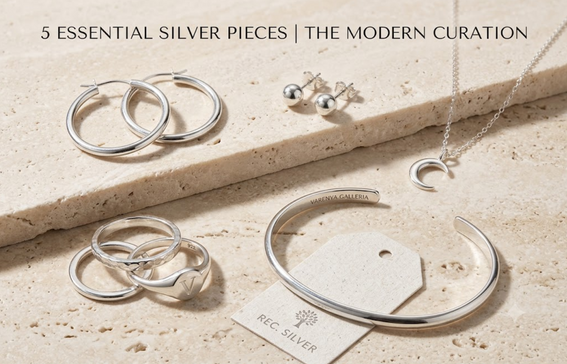 5 Essential Silver Jewelry Pieces Every Woman Should Own | Varenya Galleri