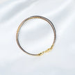 925 Premium Silver 3 Tone Bracelet
