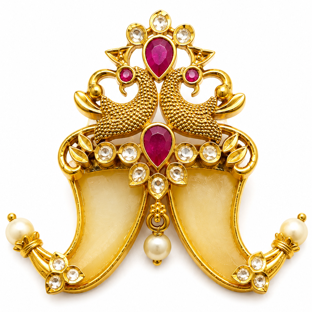 Royal Peacock Heritage Pendant