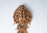 Radha Krishna 925 Silver Temple Long Necklace | Varenya