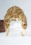 Lakshmi Peacock Gold-Plated 925 Silver Temple Vanki Armlet
