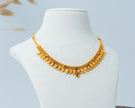 Traditional Mango Mala Necklace with Ruby Stones – 925 Silver Jewelry