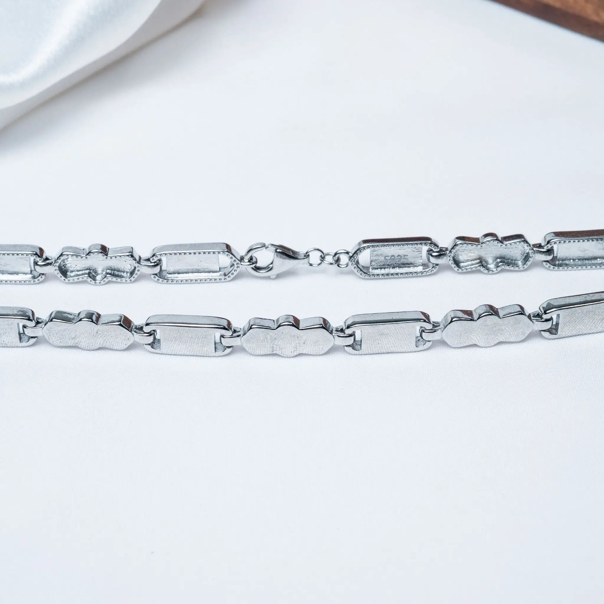 925 Premium Silver Assorted Silver Bracelet for Men