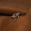925 Premium Alpha Love CZ Silver Ring