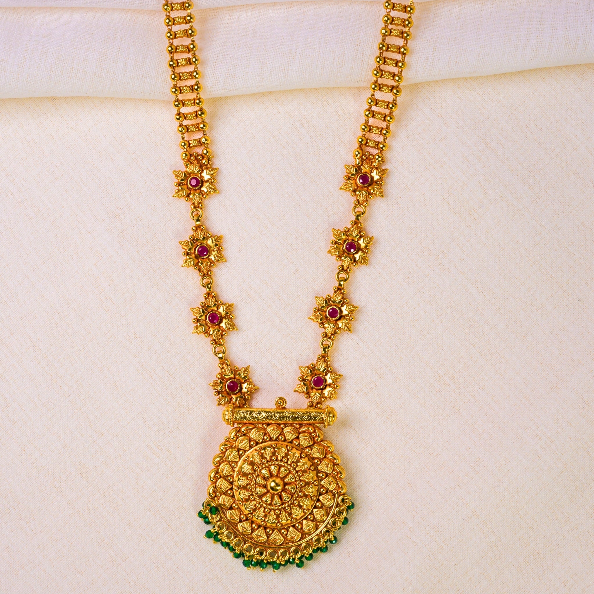 Antigold Greenpearl set