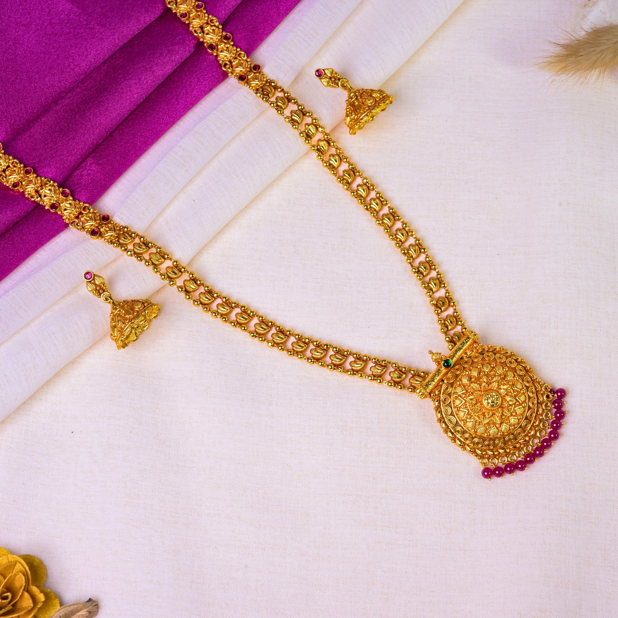 Antigold Redpearl set