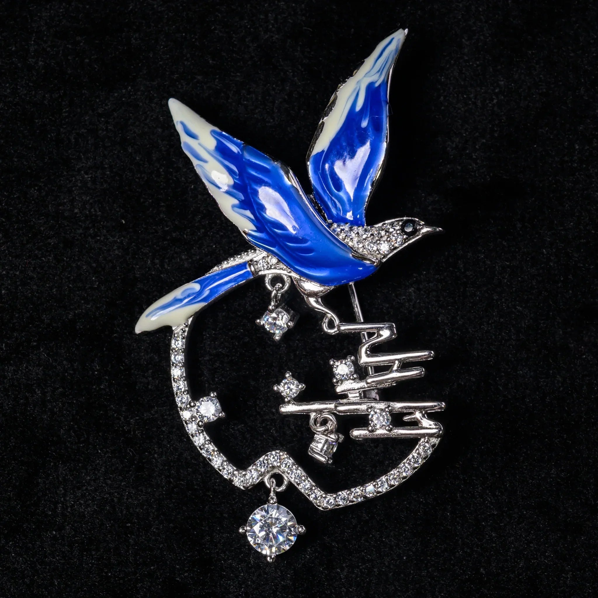 CZ Brooch - Varenya Galleria