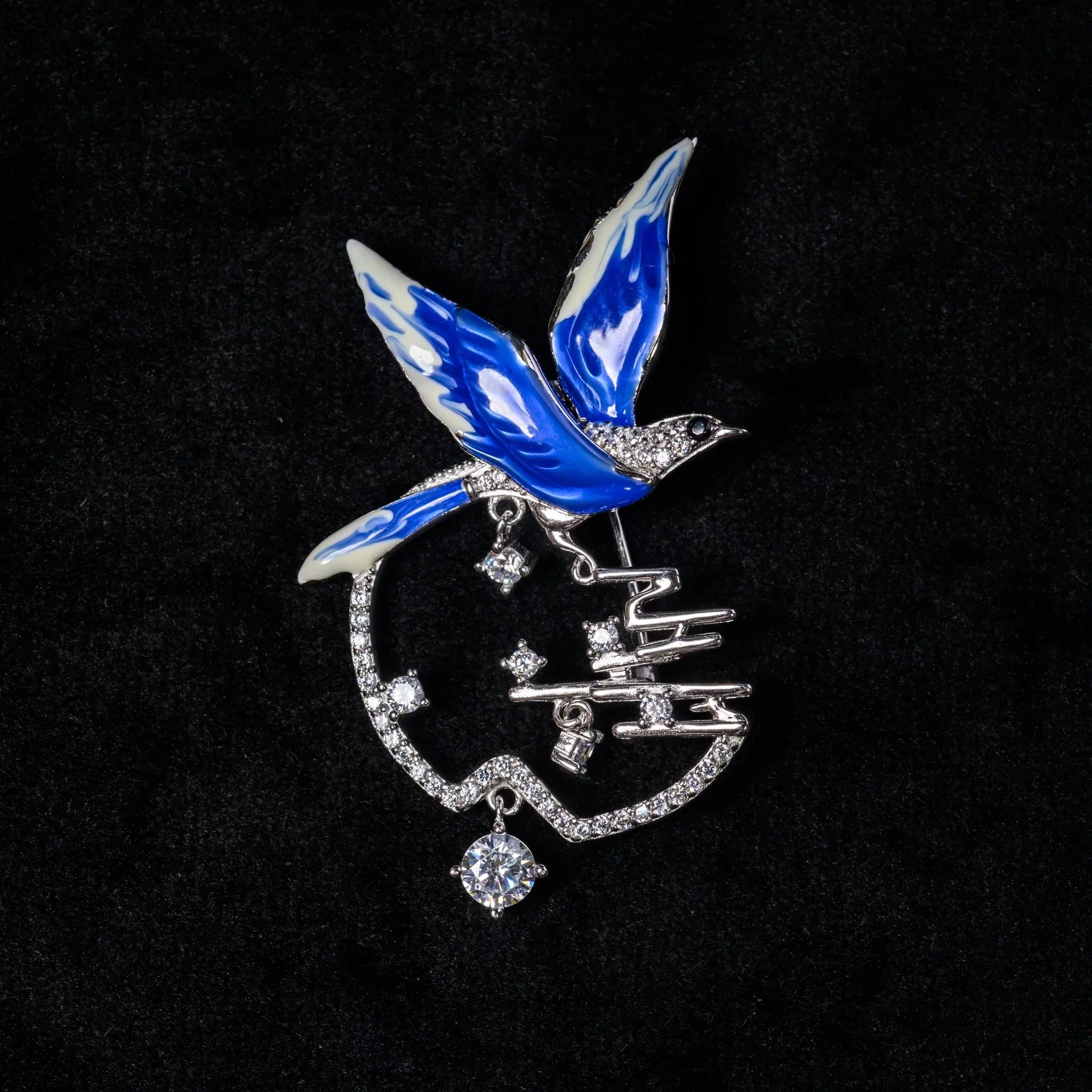 CZ Brooch - Varenya Galleria