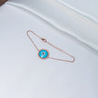 925 Silver Evil Eye Bracelet | Elegant Nazar Jewelry - Varenya