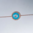 925 Silver Evil Eye Bracelet | Elegant Nazar Jewelry - Varenya