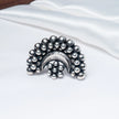 Crescent Oxidised Ring