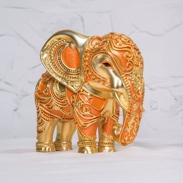 Elephant majestic Orange - Varenya Galleria