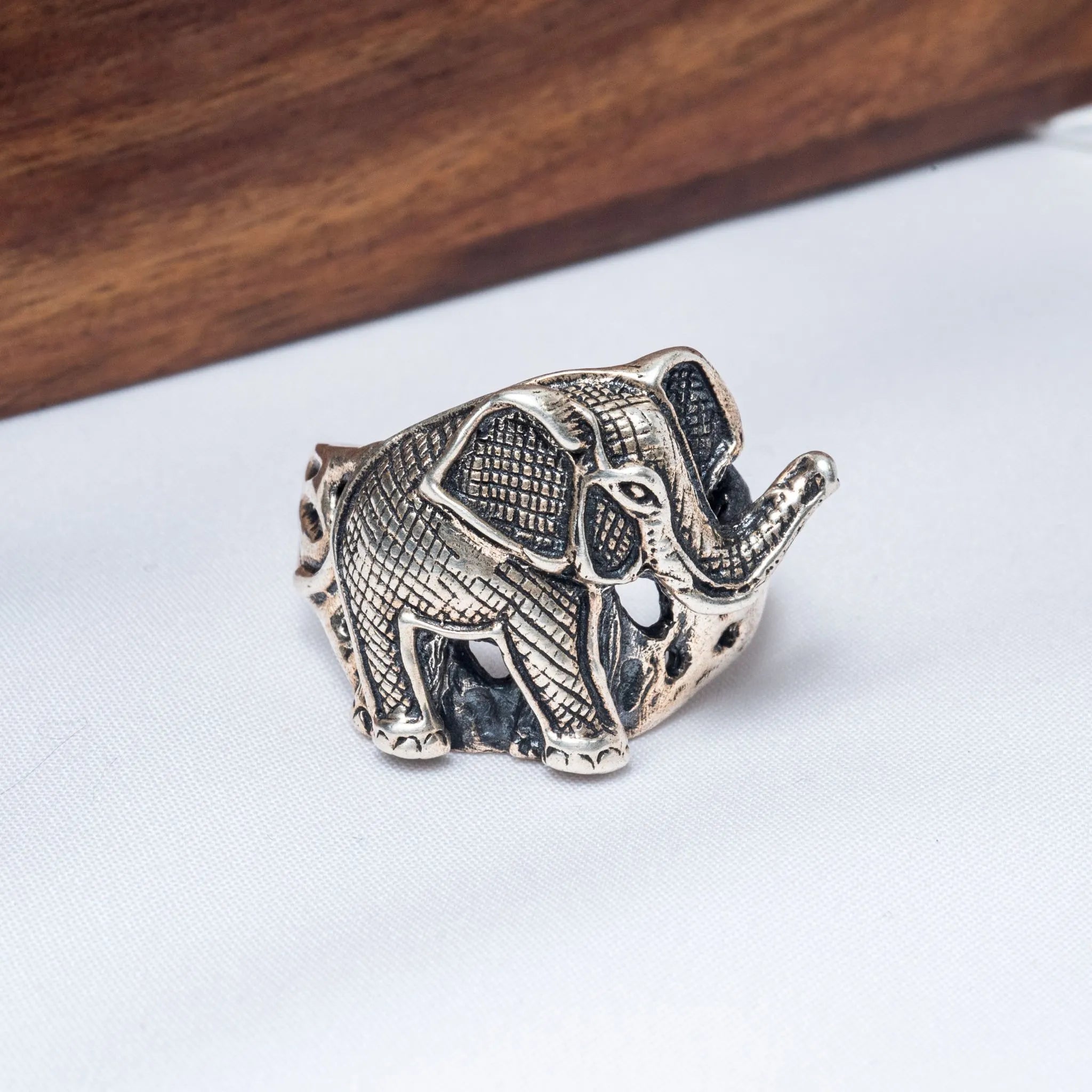 The Gajah Statement Ring in 925 Hallmarked Silver
