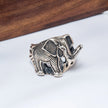 The Gajah Statement Ring in 925 Hallmarked Silver