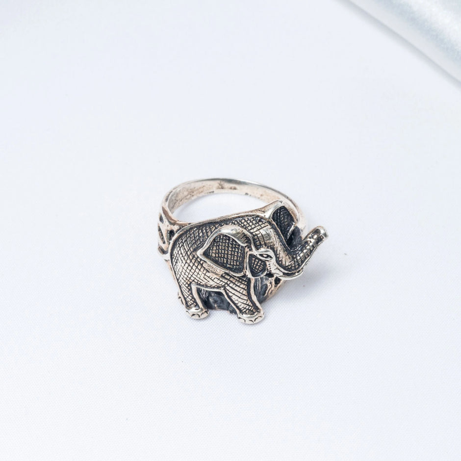 The Gajah Statement Ring in 925 Hallmarked Silver