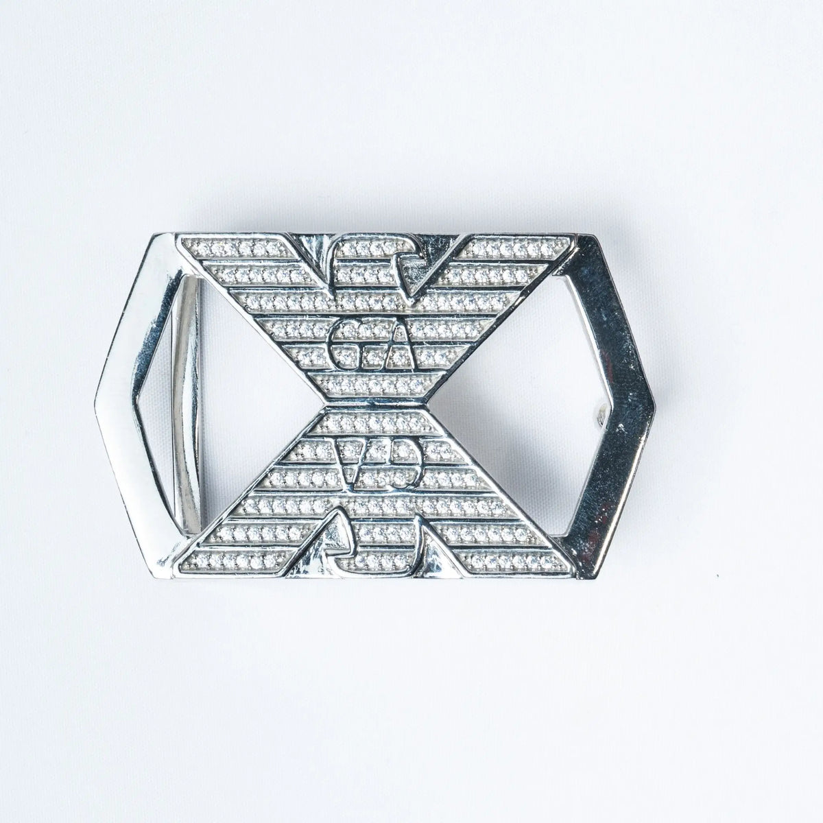 925 Premium Silver GA Armani Belt Buckle