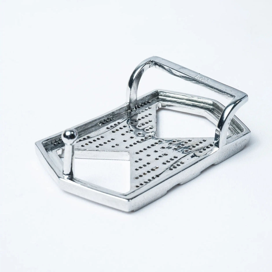 925 Premium Silver GA Armani Belt Buckle