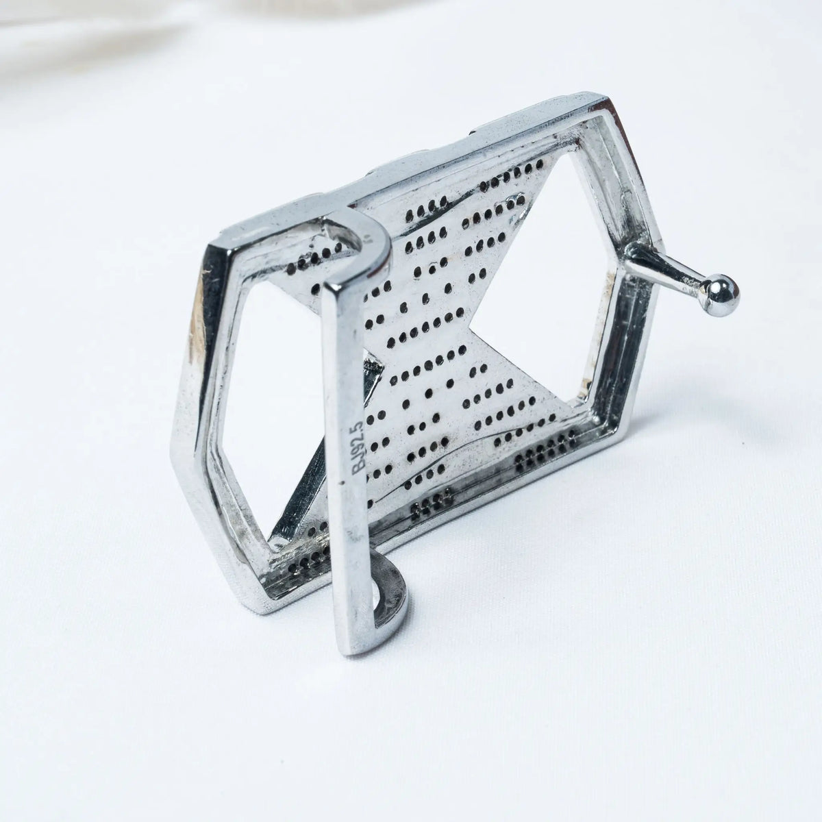 925 Premium Silver GA Armani Belt Buckle