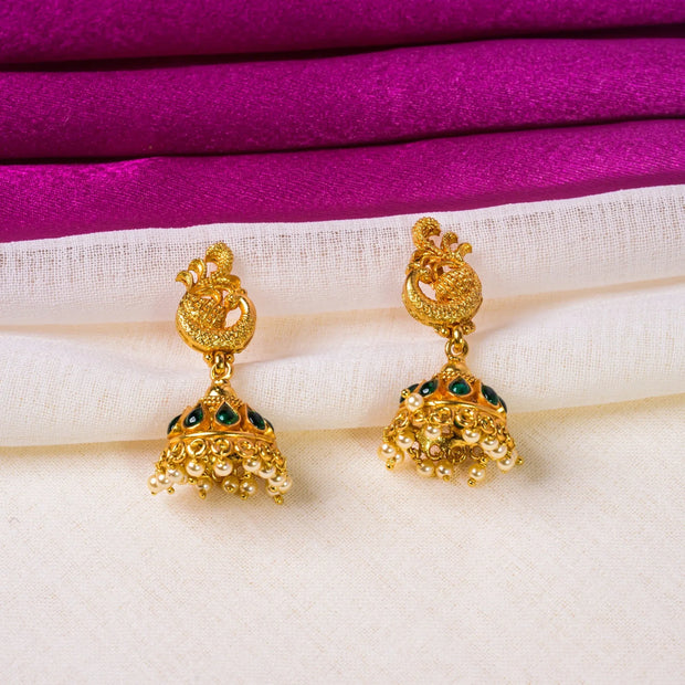 Golden Peacock set - Varenya Galleria