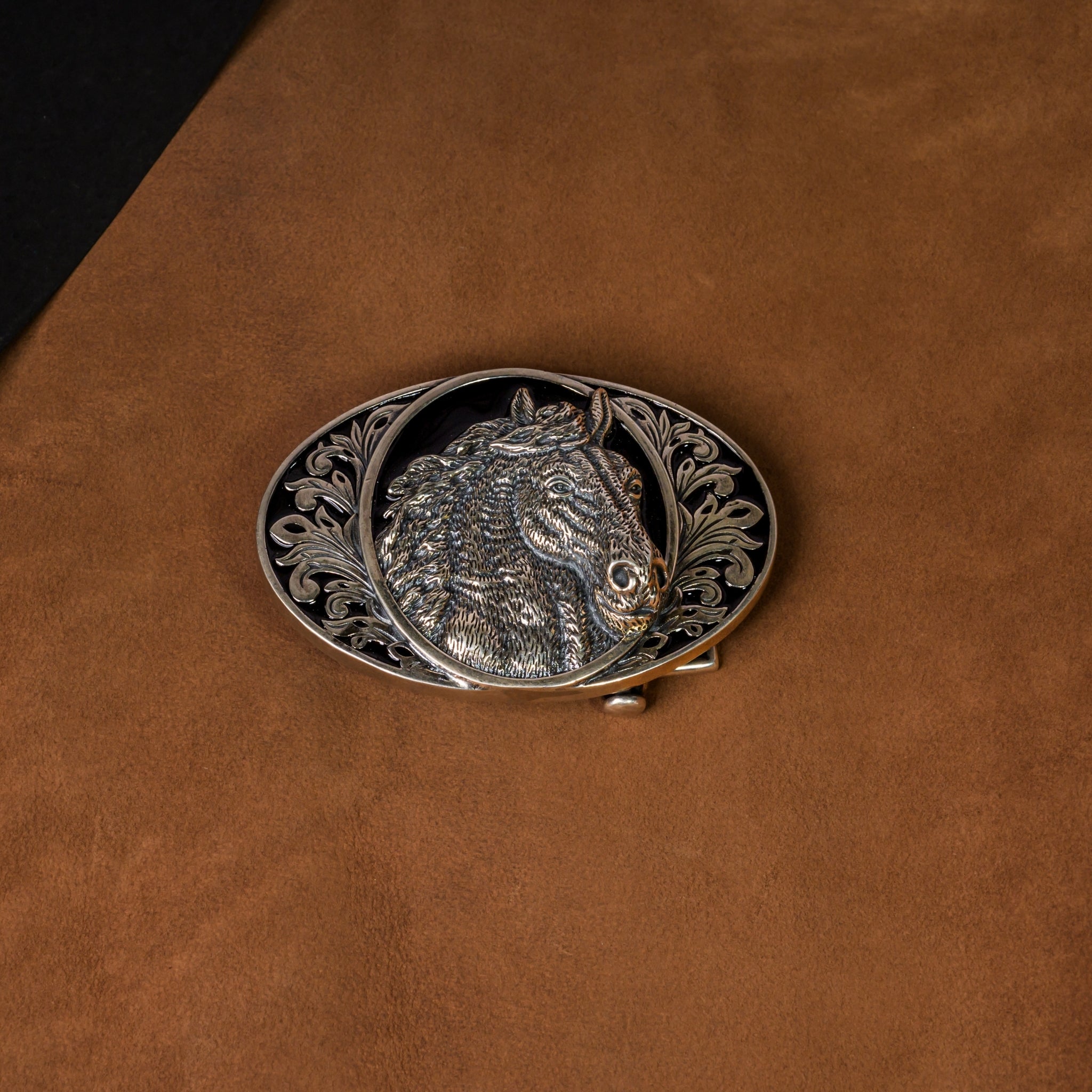 Horse Face Belt Buckle