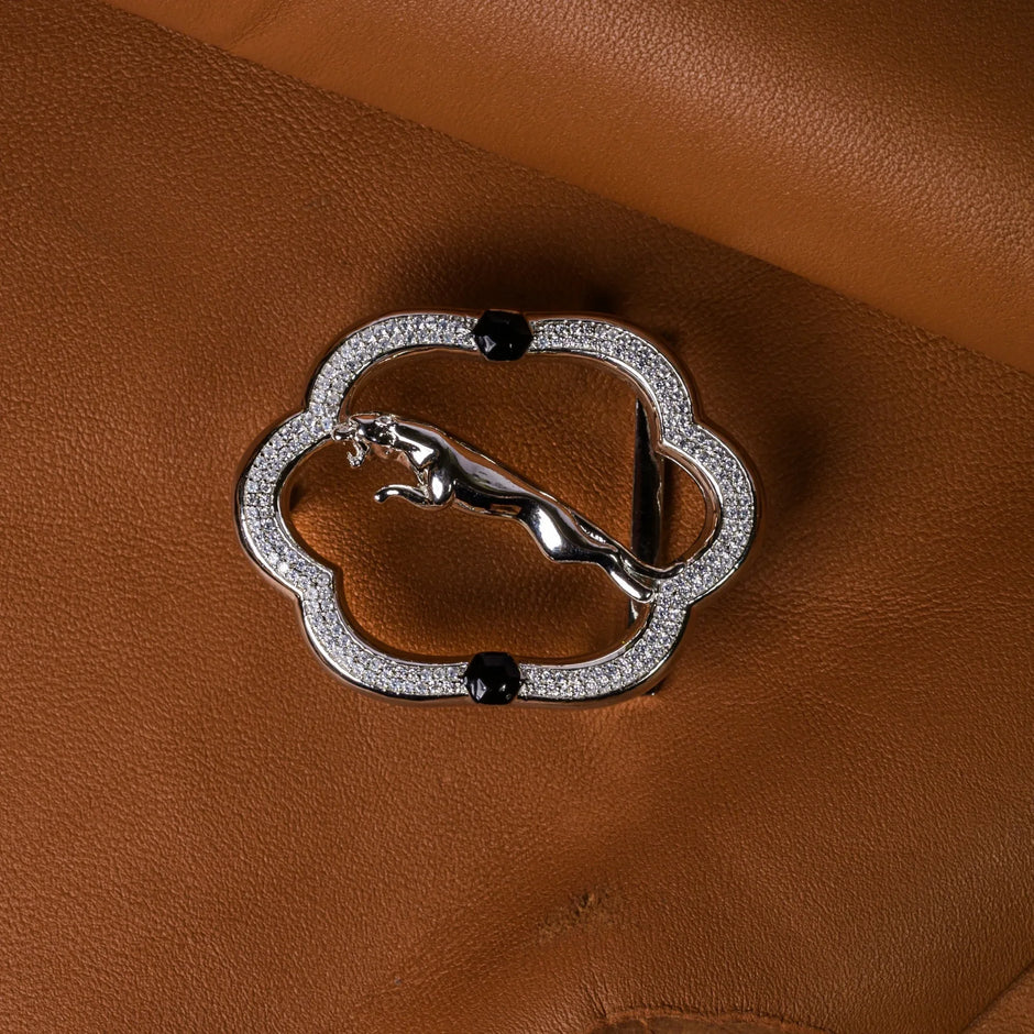 Jaguar Plain Belt Buckle - Varenya Galleria