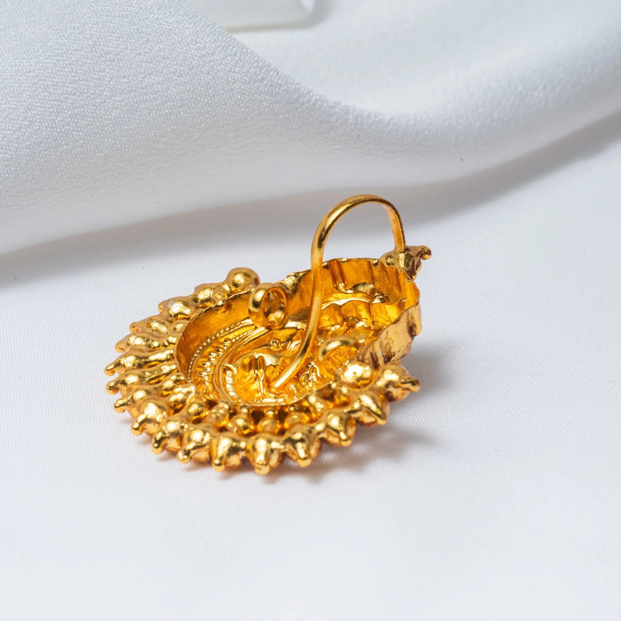 925 Premium Silver Lakshmi Gold Tone Pendant