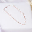925 Premium Silver Large Pearl Neck Chain Set