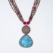Royal Jaipur 925 Premium Ocean Sandstone Silver Necklace