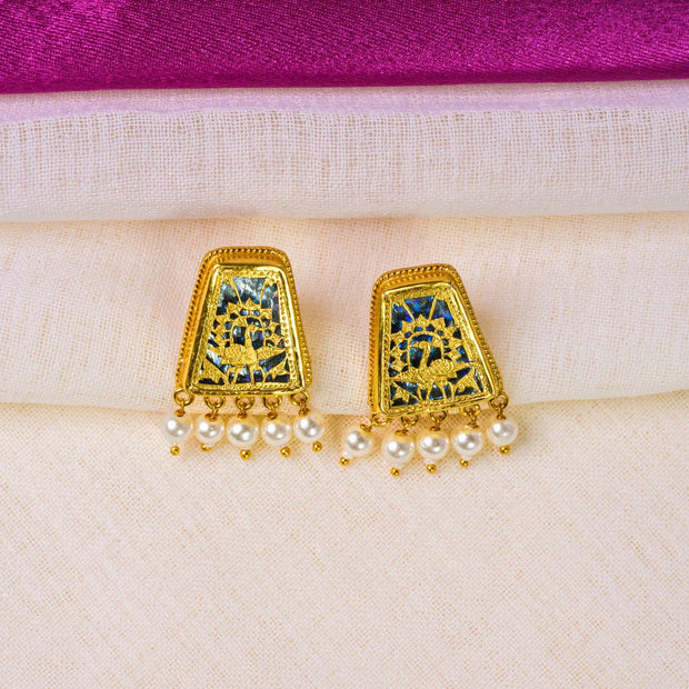 PentapearlPeacock Set - Varenya Galleria