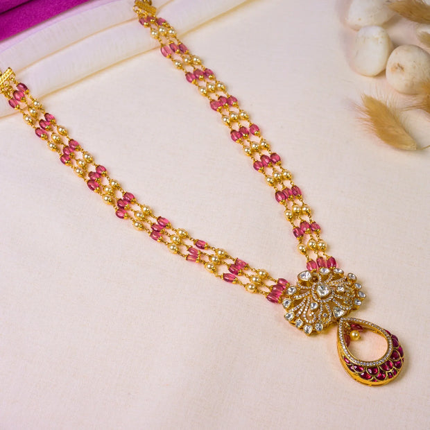 Pinkwhite 3 Diya - Varenya Galleria