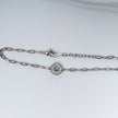 Round About Stones Bracelet in 925 Premium Silver Jewelry