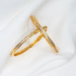 925 Premium Silver Swirl Dots CZ Bangle