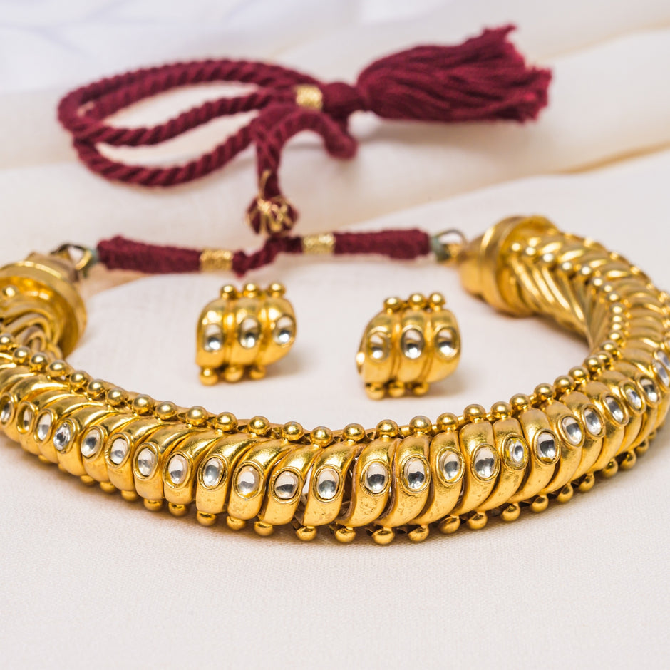 Sakla Necklace W stone