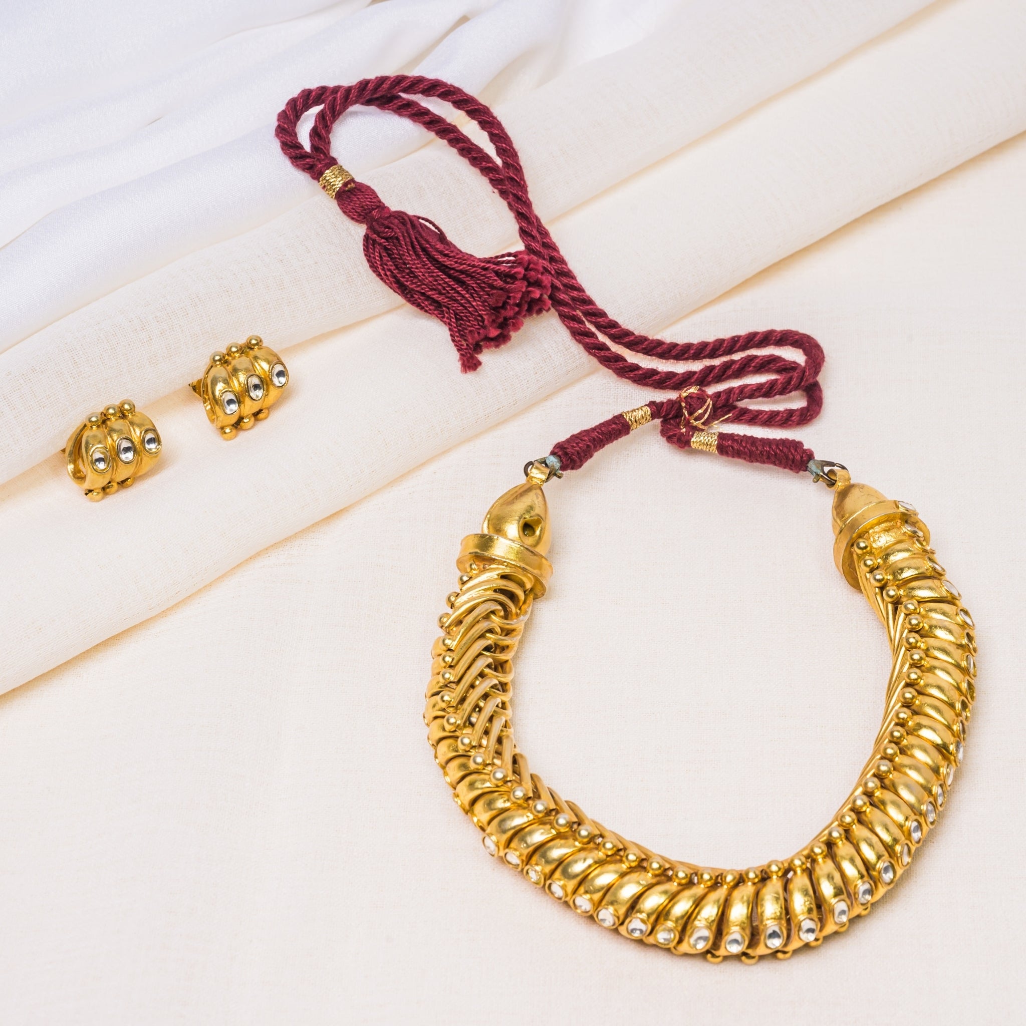 Sakla Necklace W stone