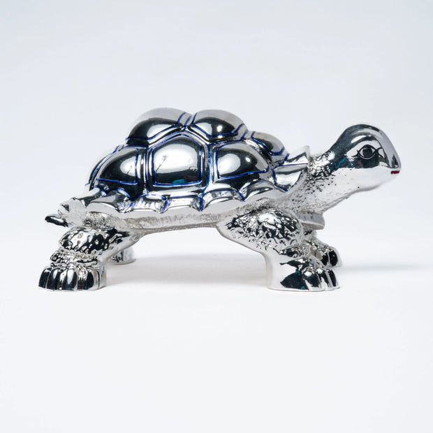 925 Premium Silver Large Silver Tortoise Idol