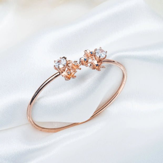925 Premium Silver Slim DD Bangle Kada