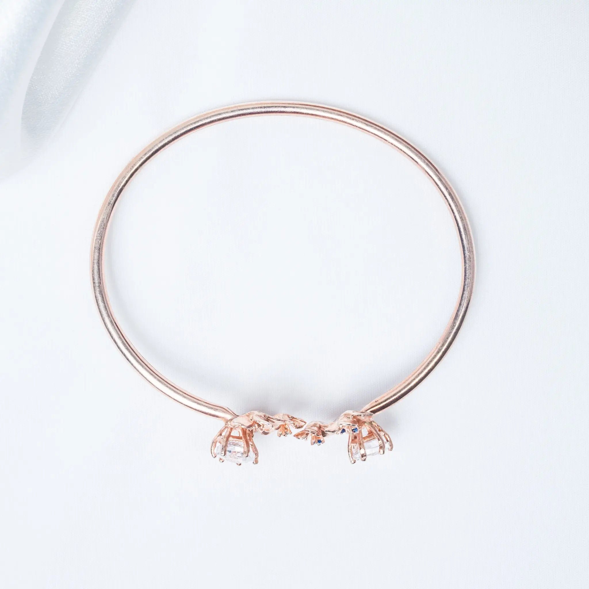 925 Premium Silver Slim DD Bangle Kada