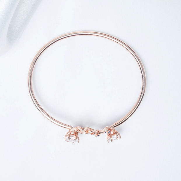 925 Premium Silver Slim DD Bangle Kada