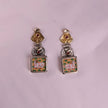 925 Premium Silver Surabhi Pendant Hanging Earrings