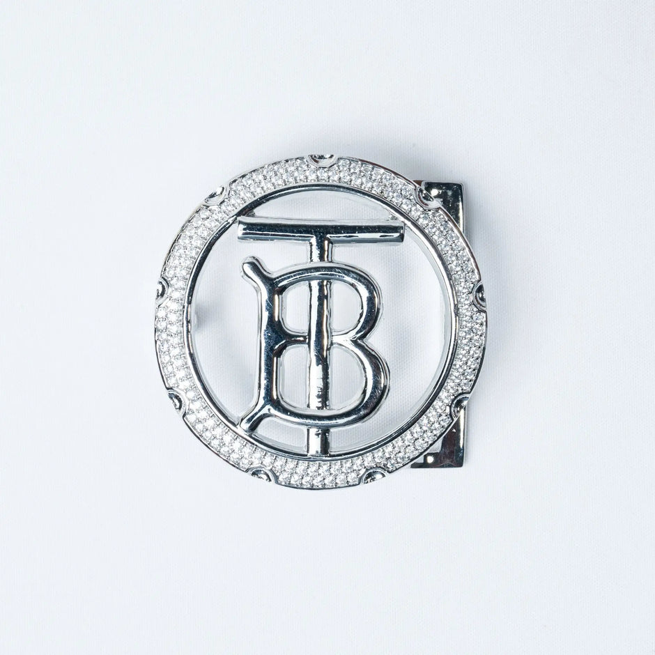 925 Premium Silver TB Belt Buckle