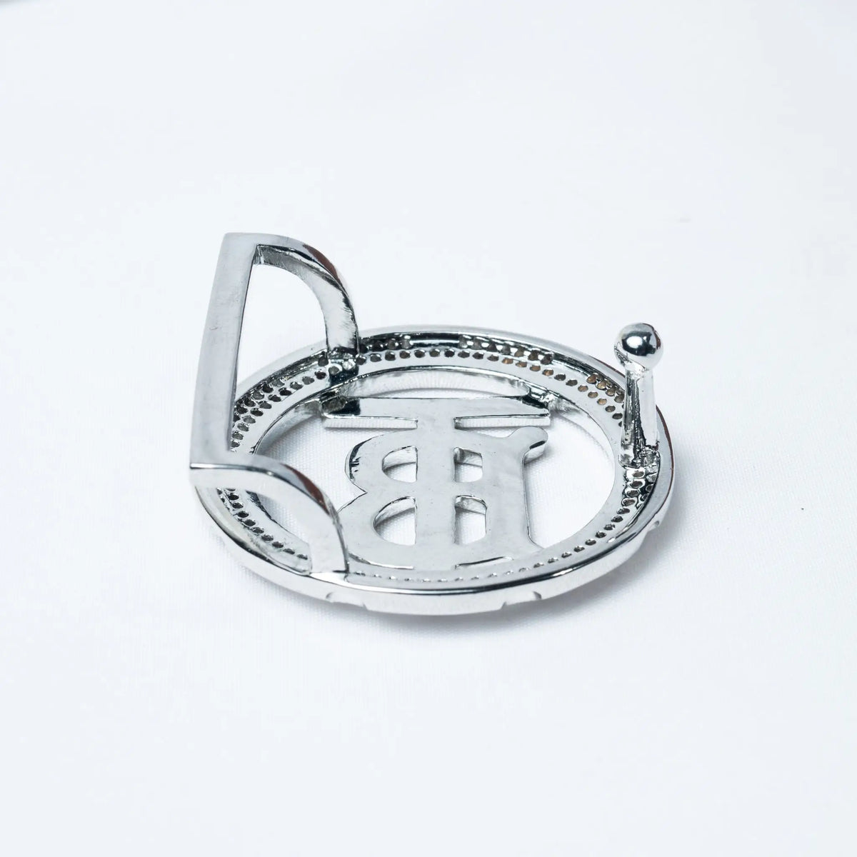 925 Premium Silver TB Belt Buckle