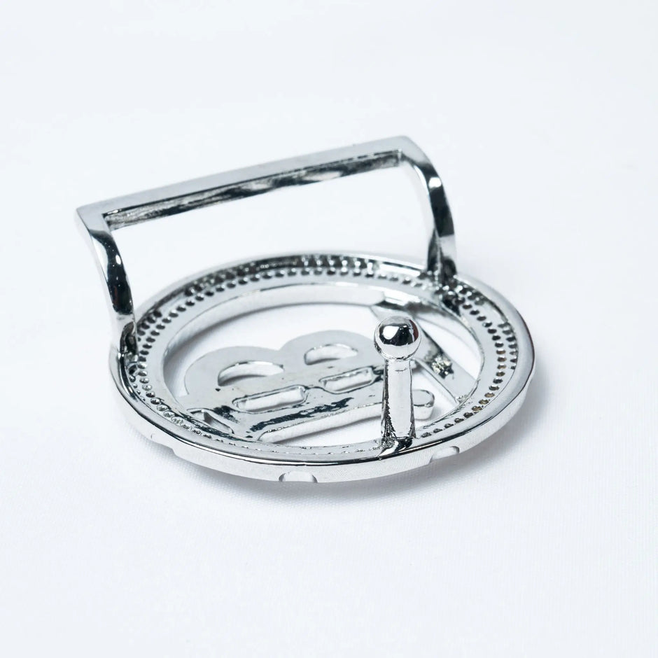 925 Premium Silver TB Belt Buckle