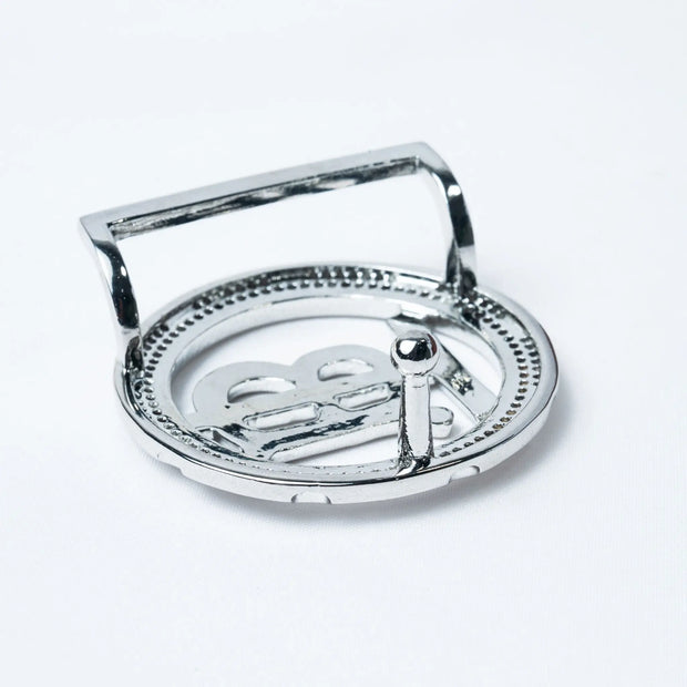 925 Premium Silver TB Belt Buckle