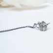 925 Premium Tea Pot Silver Pendant Chain Set