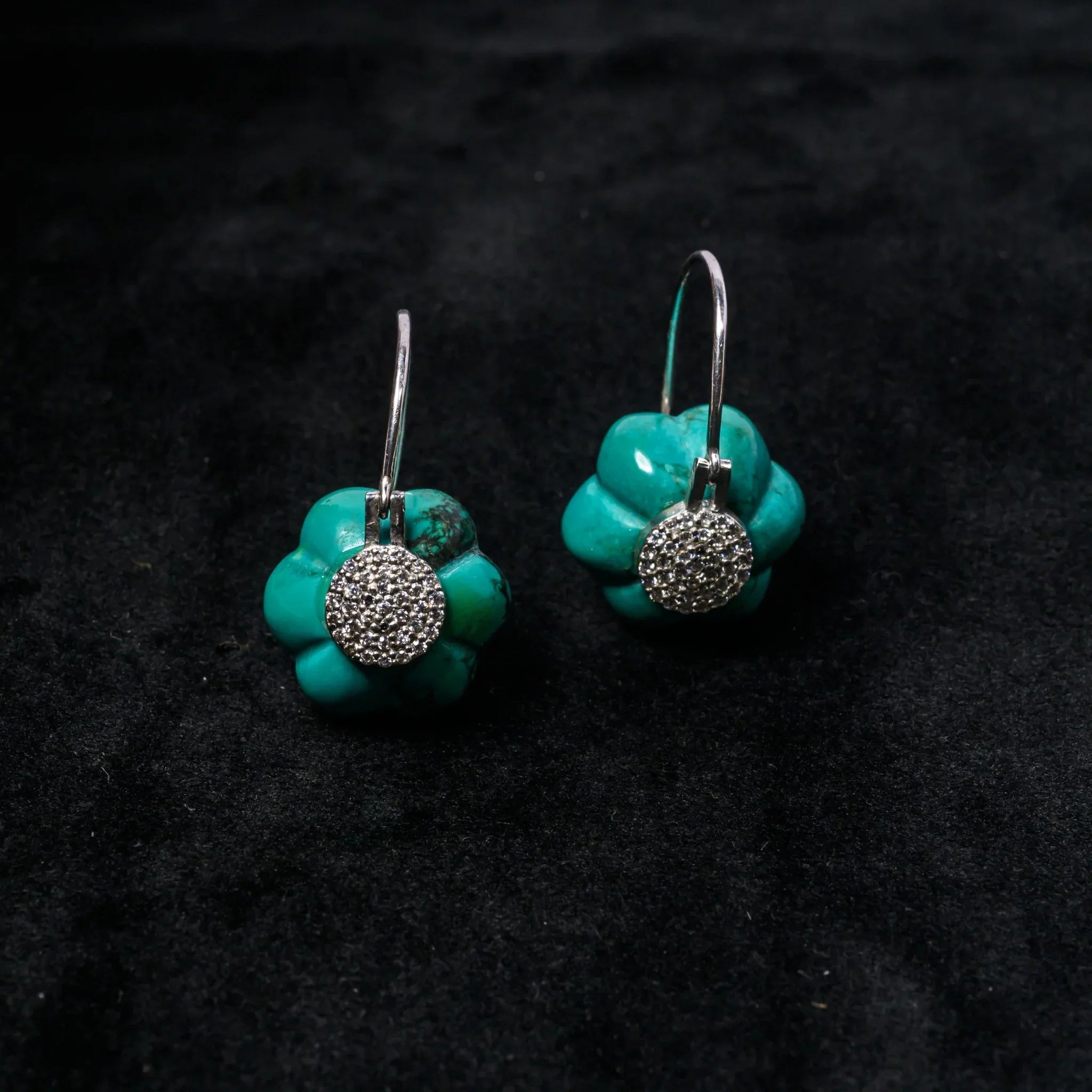 Turquoise RoundCZ - Varenya Galleria