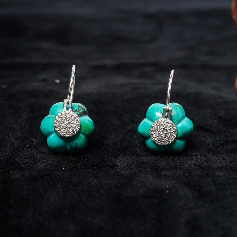 Turquoise RoundCZ - Varenya Galleria