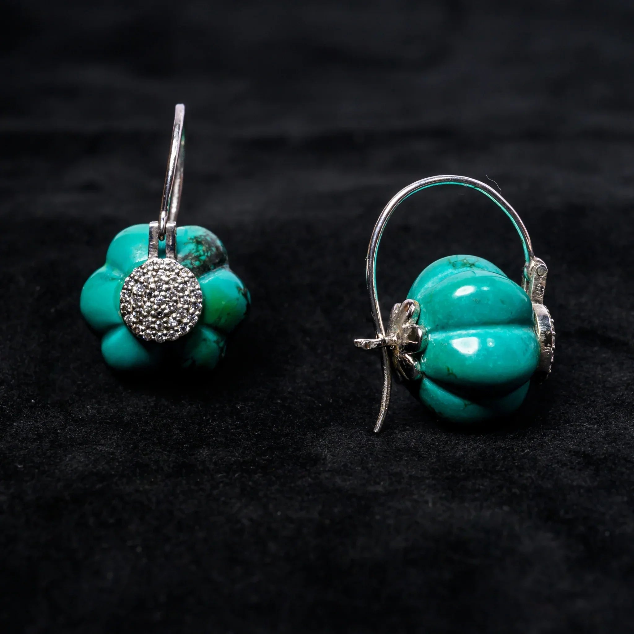 Turquoise RoundCZ - Varenya Galleria