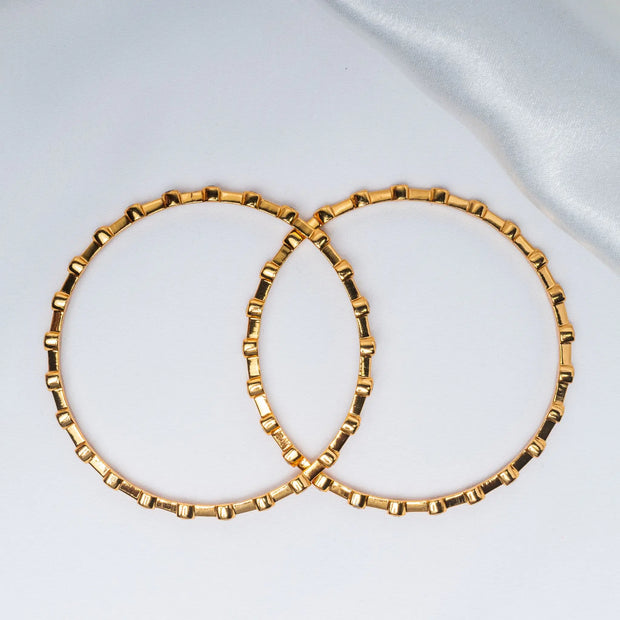925 Premium Silver Uniform Diamond Bangle