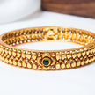 925 Premium Silver Uniwide Gold Finish Bangles