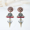 925 Premium Silver Victrain Spear Hanging Earrings